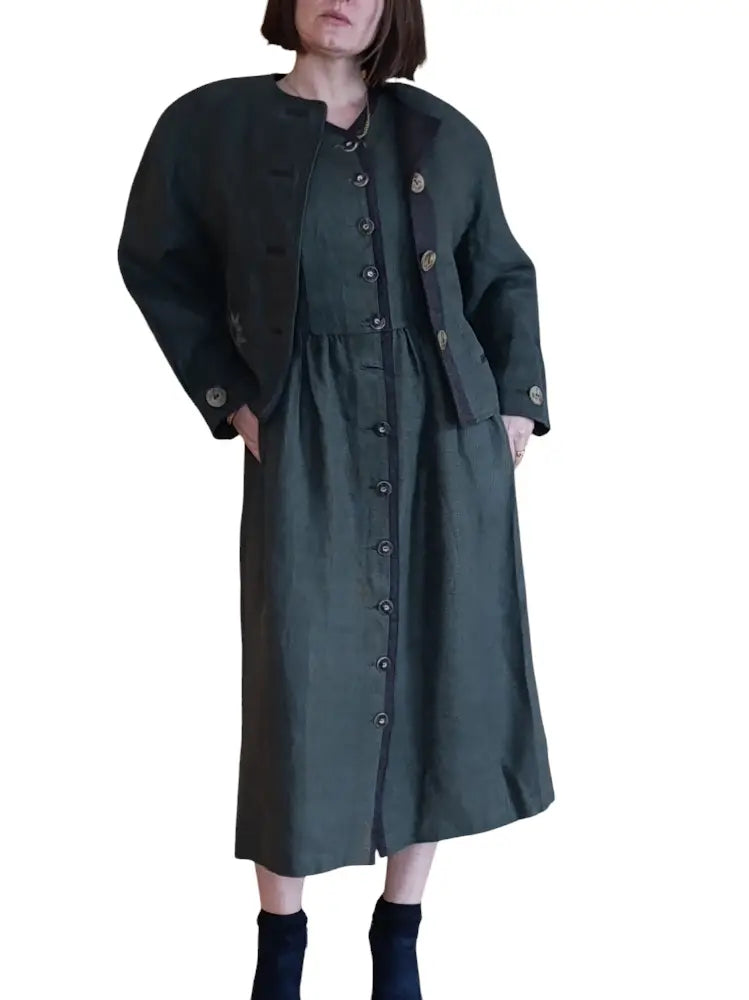 Trachtenkleid + Jacke Gr. 42 - Trachtenkleid Trachtenkleid + Jacke Gr. 42 - Vintage&Present Mode Traditionelle & Festkleidung