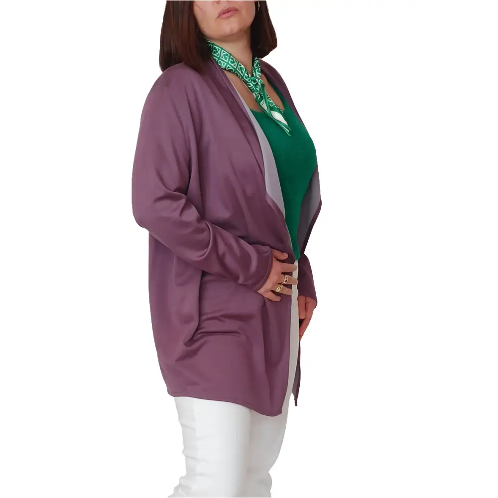 Übergangsjacke Taifun Gr. 46 - Strickjacke Übergangsjacke Taifun Gr. 46 - Vintage&Present Mode Bekleidung