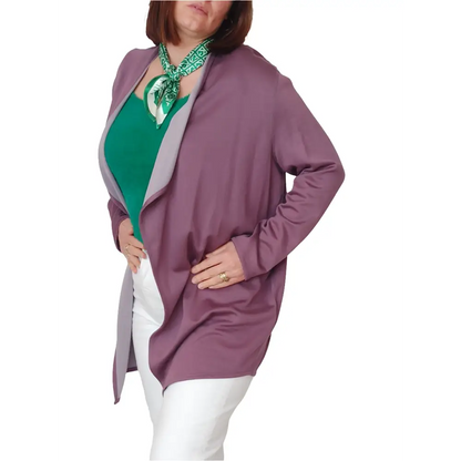 Übergangsjacke Taifun Gr. 46 - Strickjacke Übergangsjacke Taifun Gr. 46 - Vintage&Present Mode Bekleidung