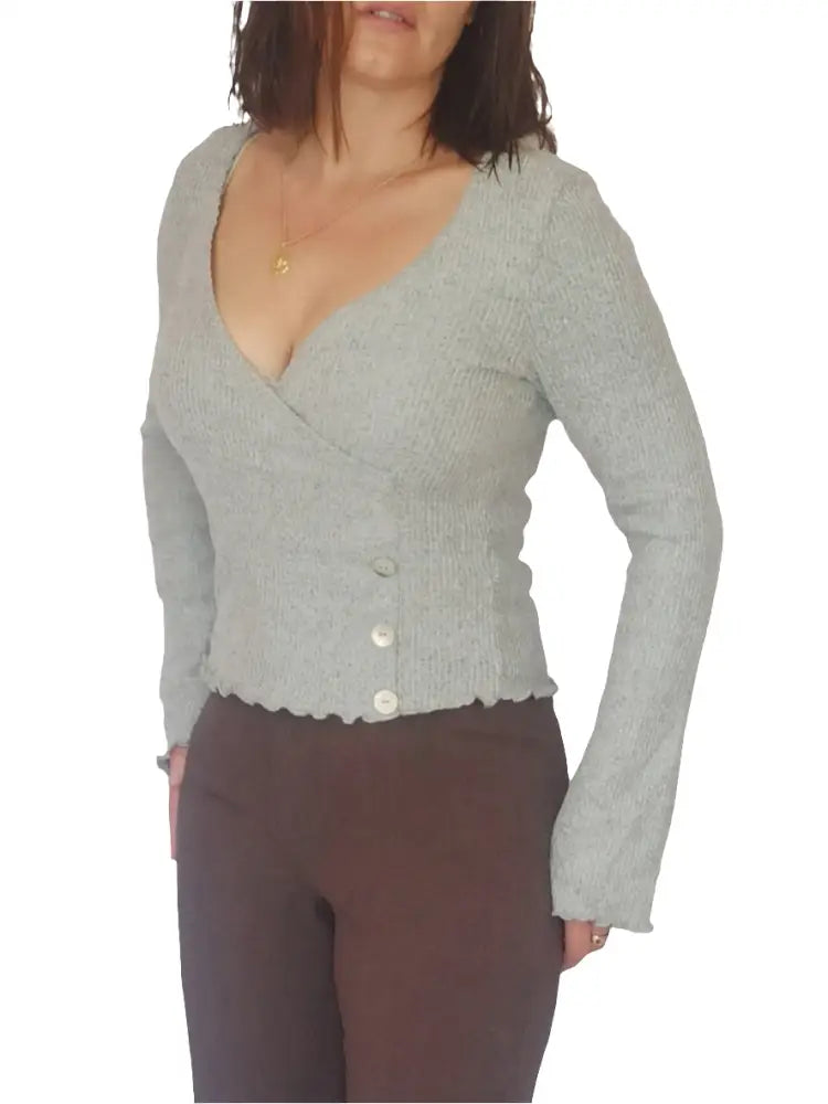 Langarmshirt Vero Moda Gr. L - Pullover Langarmshirt Vero Moda Gr. L - Vintage&Present Mode