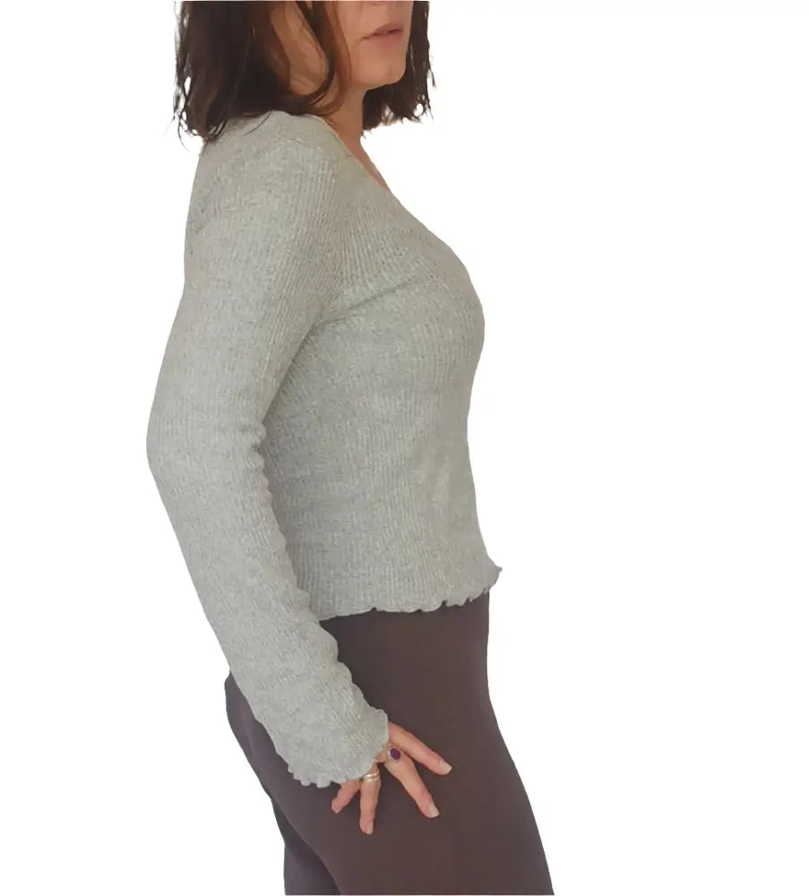 Langarmshirt Vero Moda Gr. L - Pullover Langarmshirt Vero Moda Gr. L - Vintage&Present Mode