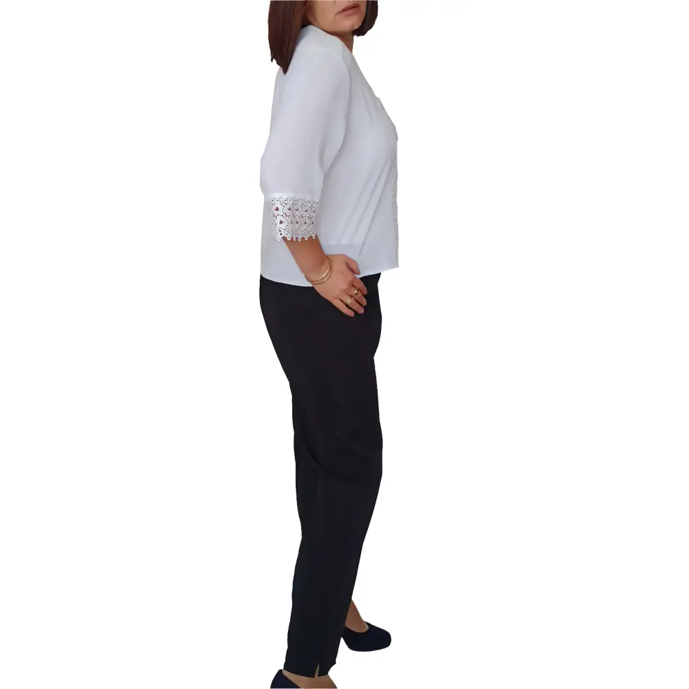 Vintage Bluse Gr. XL - Bluse Vintage Bluse Gr. XL - Vintage&Present Mode