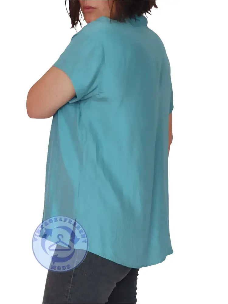 Bluse 100% Seide Gr. M - Bluse Bluse 100% Seide Gr. M - Vintage&Present Mode