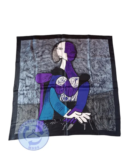 Halstuch Tuch Schal Picasso - Schals & Tücher Halstuch Tuch Schal Picasso - Vintage&Present Mode Schals & Halstücher