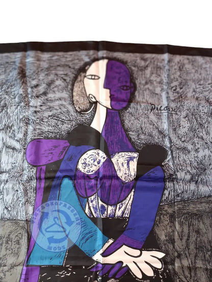 Halstuch Tuch Schal Picasso - Schals & Tücher Halstuch Tuch Schal Picasso - Vintage&Present Mode Schals & Halstücher