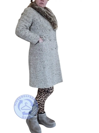 Mantel Reine Schurwolle Gr.40 - Mantel Mantel Reine Schurwolle Gr.40 - Vintage&Present Mode Mäntel & Jacken