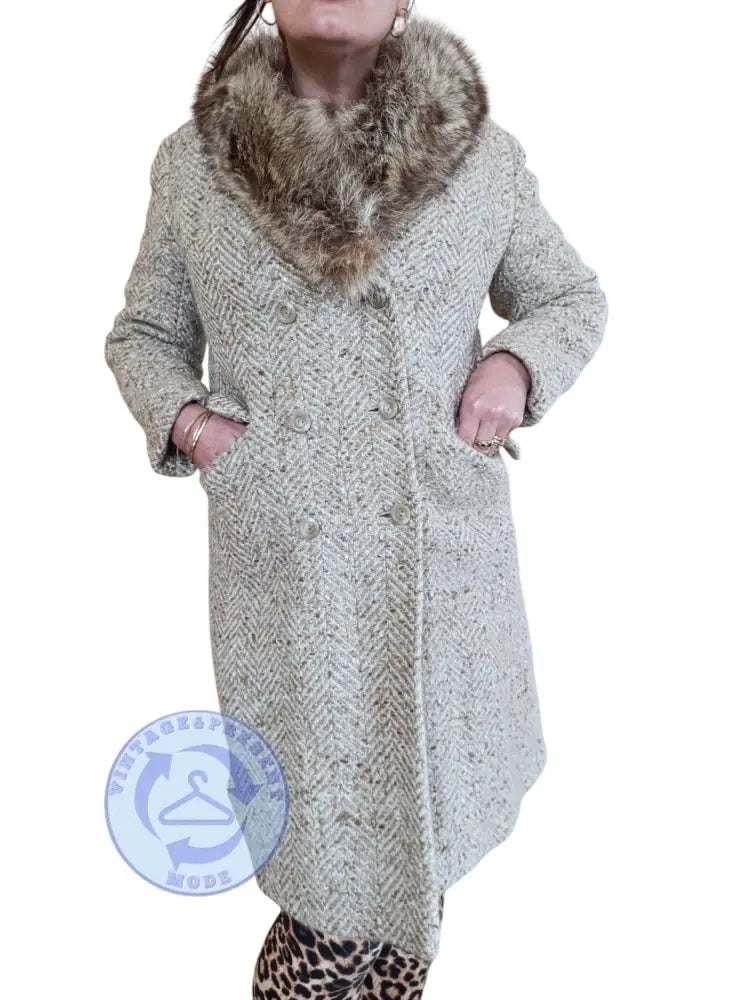 Mantel Reine Schurwolle Gr.40 - Mantel Mantel Reine Schurwolle Gr.40 - Vintage&Present Mode Mäntel & Jacken