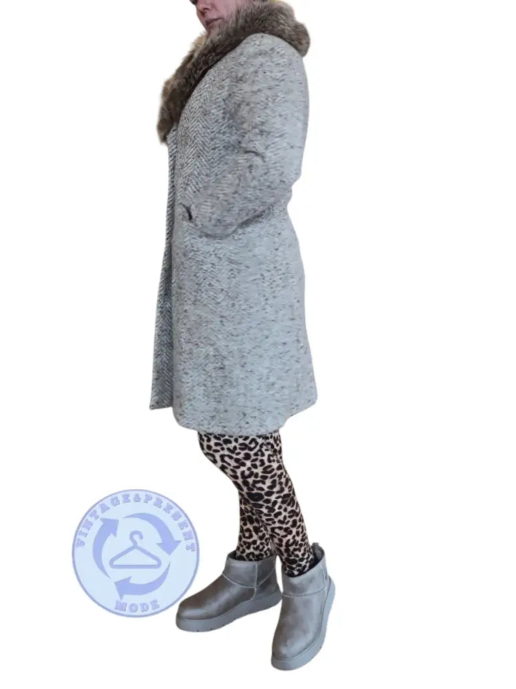 Mantel Reine Schurwolle Gr.40 - Mantel Mantel Reine Schurwolle Gr.40 - Vintage&Present Mode Mäntel & Jacken