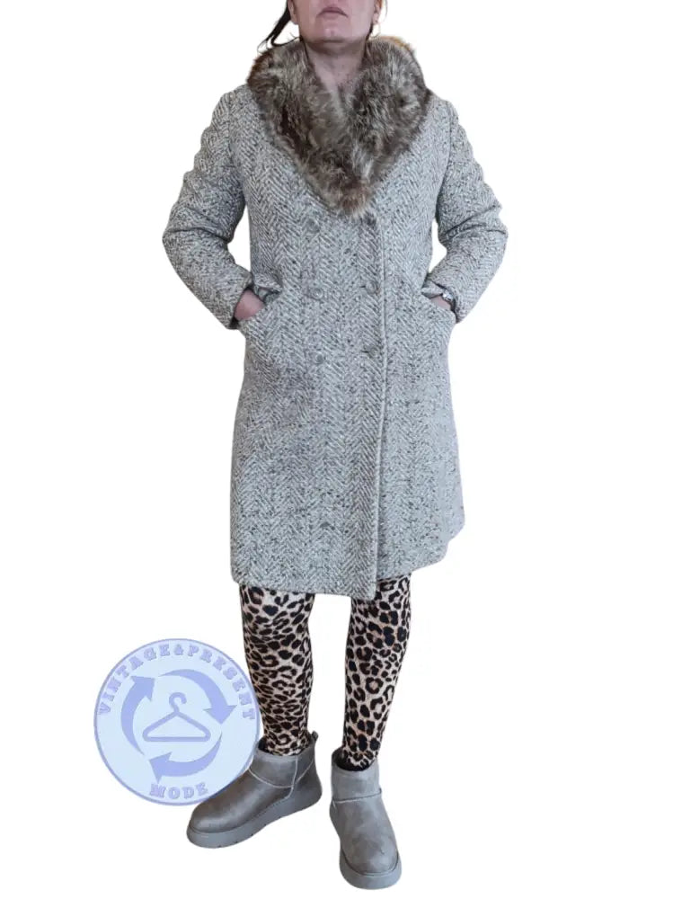 Mantel Reine Schurwolle Gr.40 - Mantel Mantel Reine Schurwolle Gr.40 - Vintage&Present Mode Mäntel & Jacken