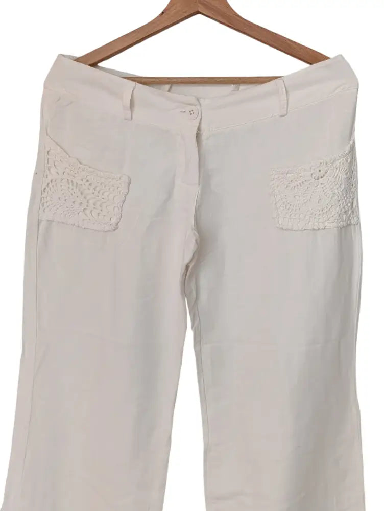 Leinen Hose Gr.36 - Sommerhose Leinen Hose Gr.36 - Vintage&Present Mode Hosen