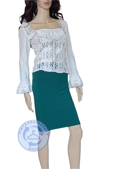 Trachtenbluse Gr. 34 - Trachtenhemd Trachtenbluse Gr. 34 - Vintage&Present Mode