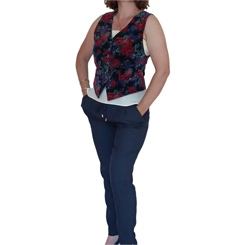 Weste Streifeneder Gr. 38 - Weste Weste Streifeneder Gr. 38 - Vintage&Present Mode Westen