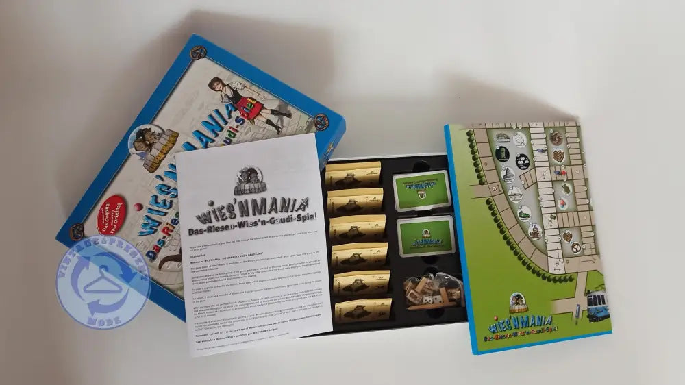 Wies’n Mania - Gesellschaftsspiel Wies’n Mania - Vintage&Present Mode Spielzeuge & Spiele