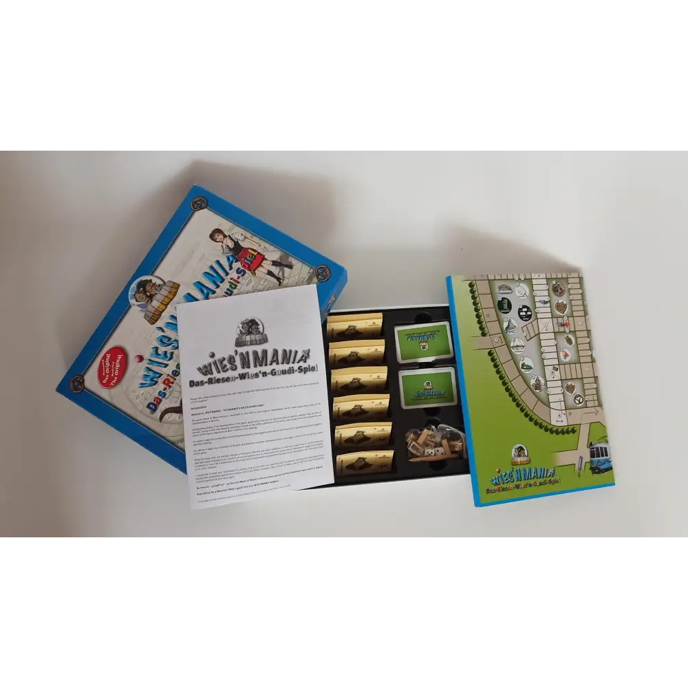 Wies’n Mania - Gesellschaftsspiel Wies’n Mania - Vintage&Present Mode Spielzeuge & Spiele