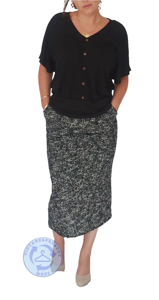 Strickrock von Zara Gr. M - Rock Strickrock von Zara Gr. M - Vintage&Present Mode Lange Röcke