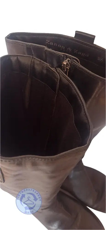 Stiefel von Zanon & Zago Gr. 39 - Stiefel Stiefel von Zanon & Zago Gr. 39 - Vintage&Present Mode Schuhe